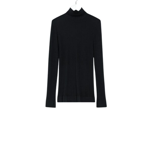 Lemaire Seamless High Neck Top in Fine Wool - Tops - Parisian Minimalist Luxury at Coveti