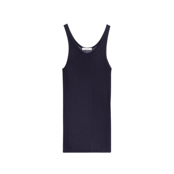Lemaire Seamless Tank Top in Viscose Silk - Tops - Parisian Minimalist Luxury at Coveti