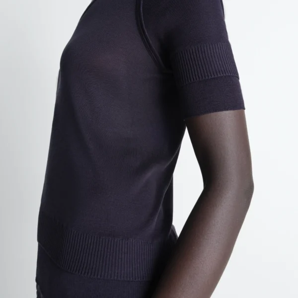 Lemaire Seamless Trompe L'oeil Top in Viscose Silk - Tops - Parisian Minimalist Luxury at Coveti