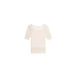 Lemaire Seamless Trompe L'oeil Top in Viscose Silk - Tops - Parisian Minimalist Luxury at Coveti