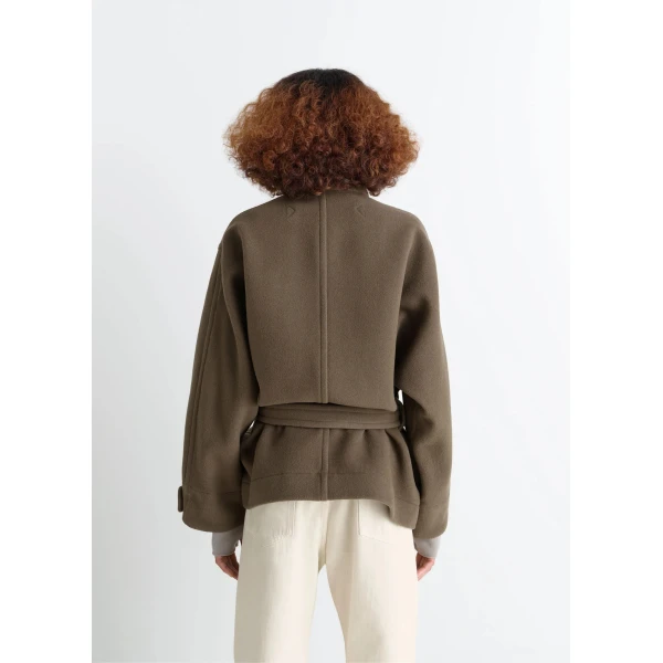 Lemaire Short Duffle Coat in Wool, view 5