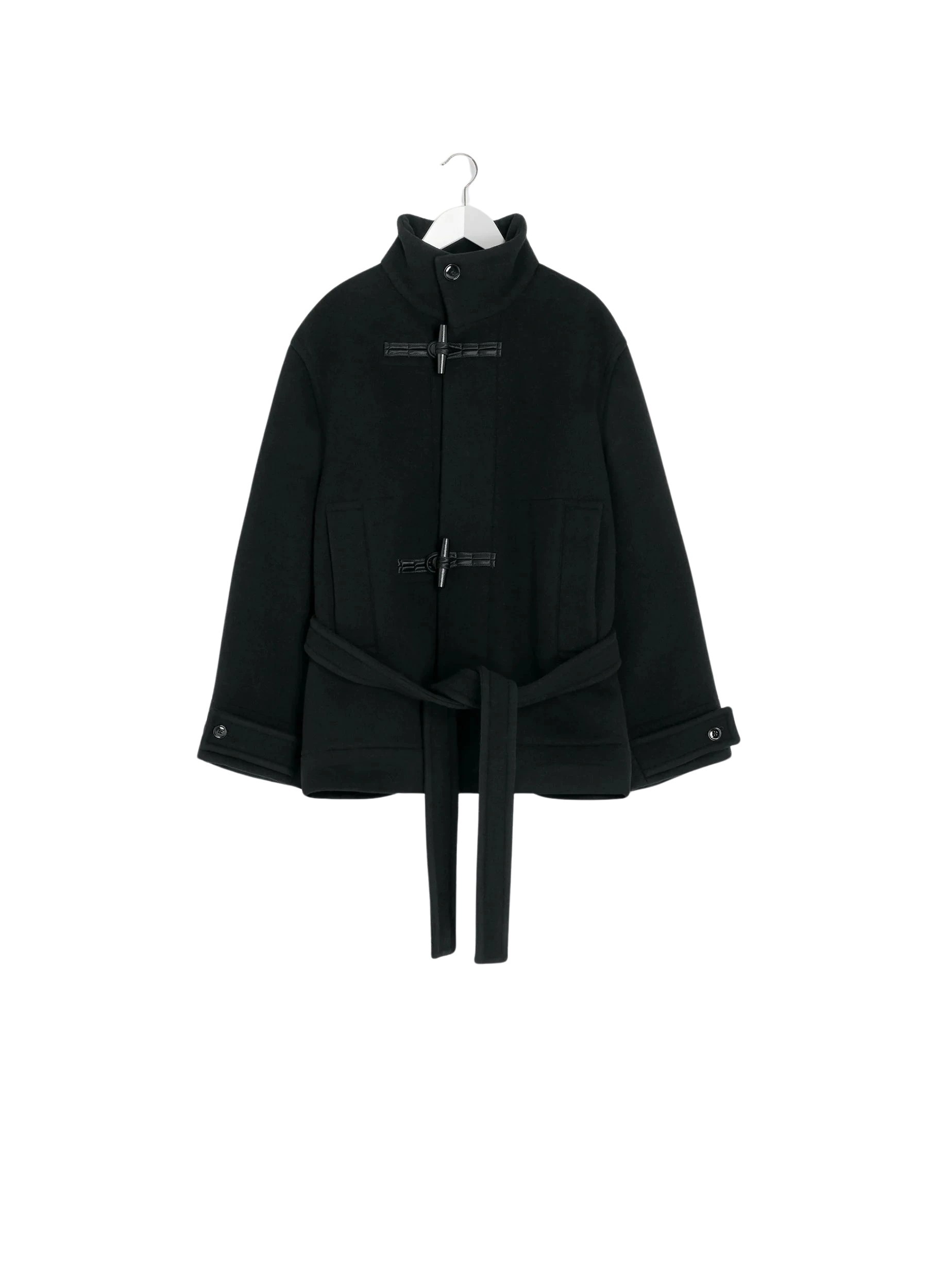 Lemaire Short Duffle Coat in Wool