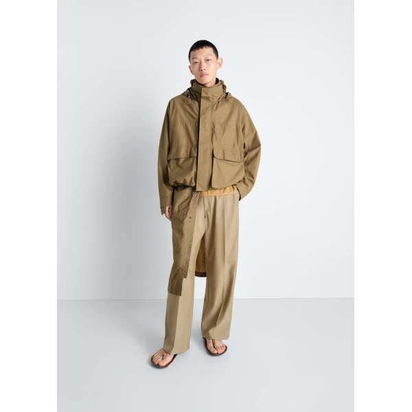 Lemaire Short Rain Parka in Ventile® Cotton, view 2