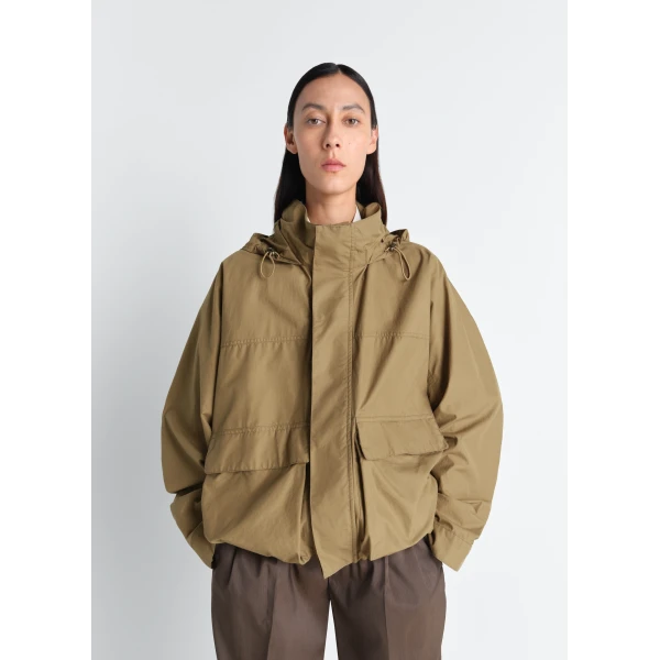 Lemaire Short Rain Parka in Ventile® Cotton, view 3