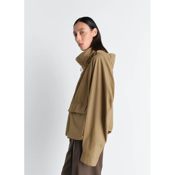 Lemaire Short Rain Parka in Ventile® Cotton, view 5