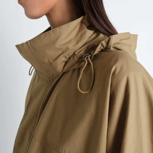Lemaire Short Rain Parka in Ventile® Cotton - Coats - Parisian Minimalist Luxury at Coveti