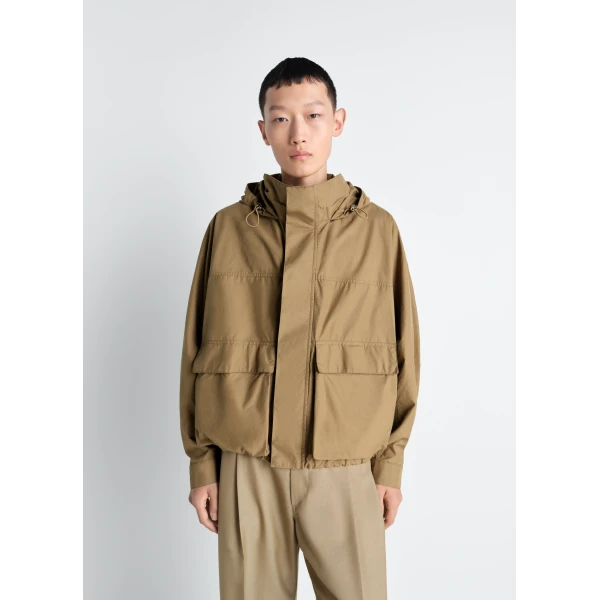 Lemaire Short Rain Parka in Ventile® Cotton, view 7