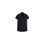 Lemaire Short Sleeve Foulard Top in Viscose Cotton Jersey - Tops - Parisian Minimalist Luxury at Coveti