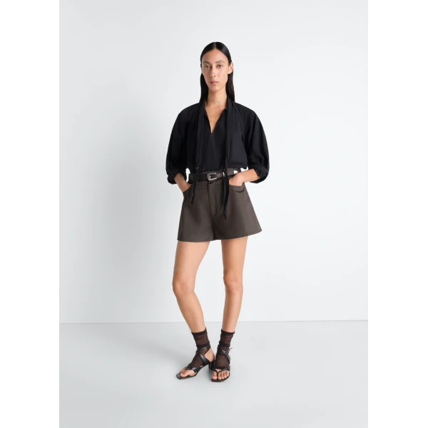 Lemaire Shorts in Cotton Twill, view 3
