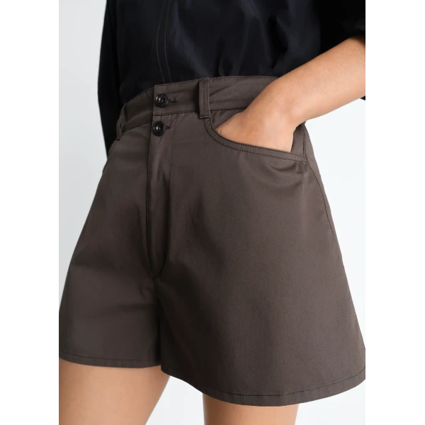 Lemaire Shorts in Cotton Twill, view 5