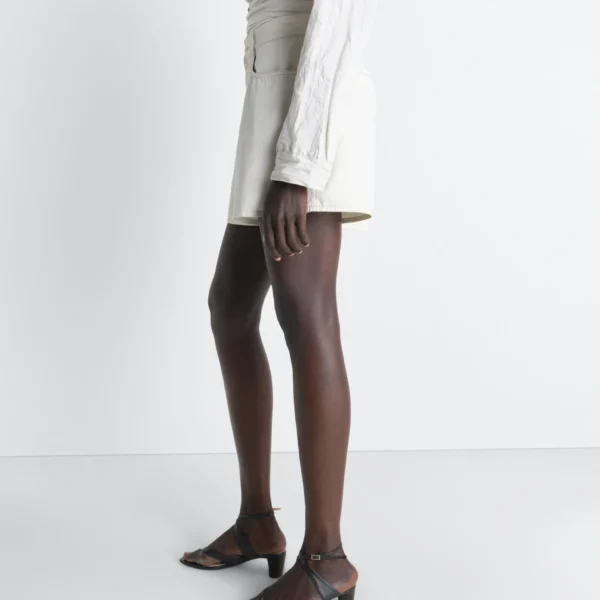 Lemaire Shorts in Cotton Twill - Shorts - Parisian Minimalist Luxury at Coveti