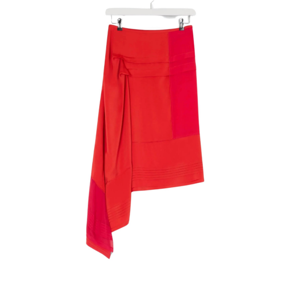 Lemaire Skirt with Pleats in Silk - Skirts - Parisian Minimalist Luxury at Coveti