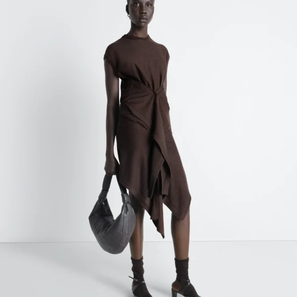 Lemaire Sleeveless Buttoned Top in Merino Blend - Tops - Parisian Minimalist Luxury at Coveti
