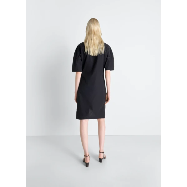 Lemaire Soft Collar Dress in Crepe Cotton, view 2