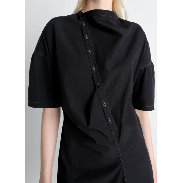 Lemaire Soft Collar Dress in Crepe Cotton, view 6