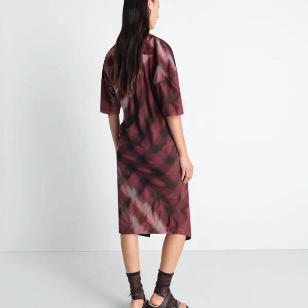Lemaire Soft Collar Dress in Viscose Cotton - Dresses - Parisian Minimalist Luxury at Coveti