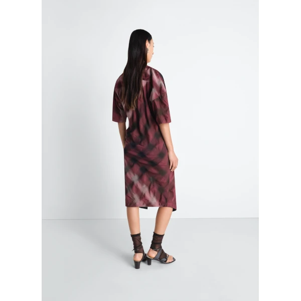 Lemaire Soft Collar Dress in Viscose Cotton, view 2