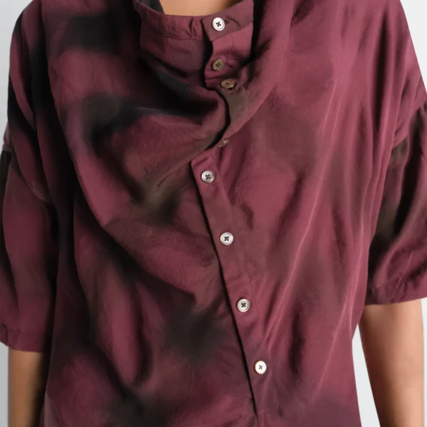 Lemaire Soft Collar Dress in Viscose Cotton - Dresses - Parisian Minimalist Luxury at Coveti
