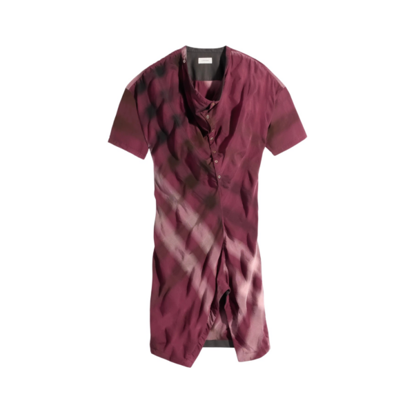 Lemaire Soft Collar Dress in Viscose Cotton - Dresses - Parisian Minimalist Luxury at Coveti