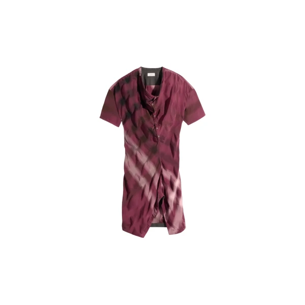 Lemaire Soft Collar Dress in Viscose Cotton - Dresses - Parisian Minimalist Luxury at Coveti