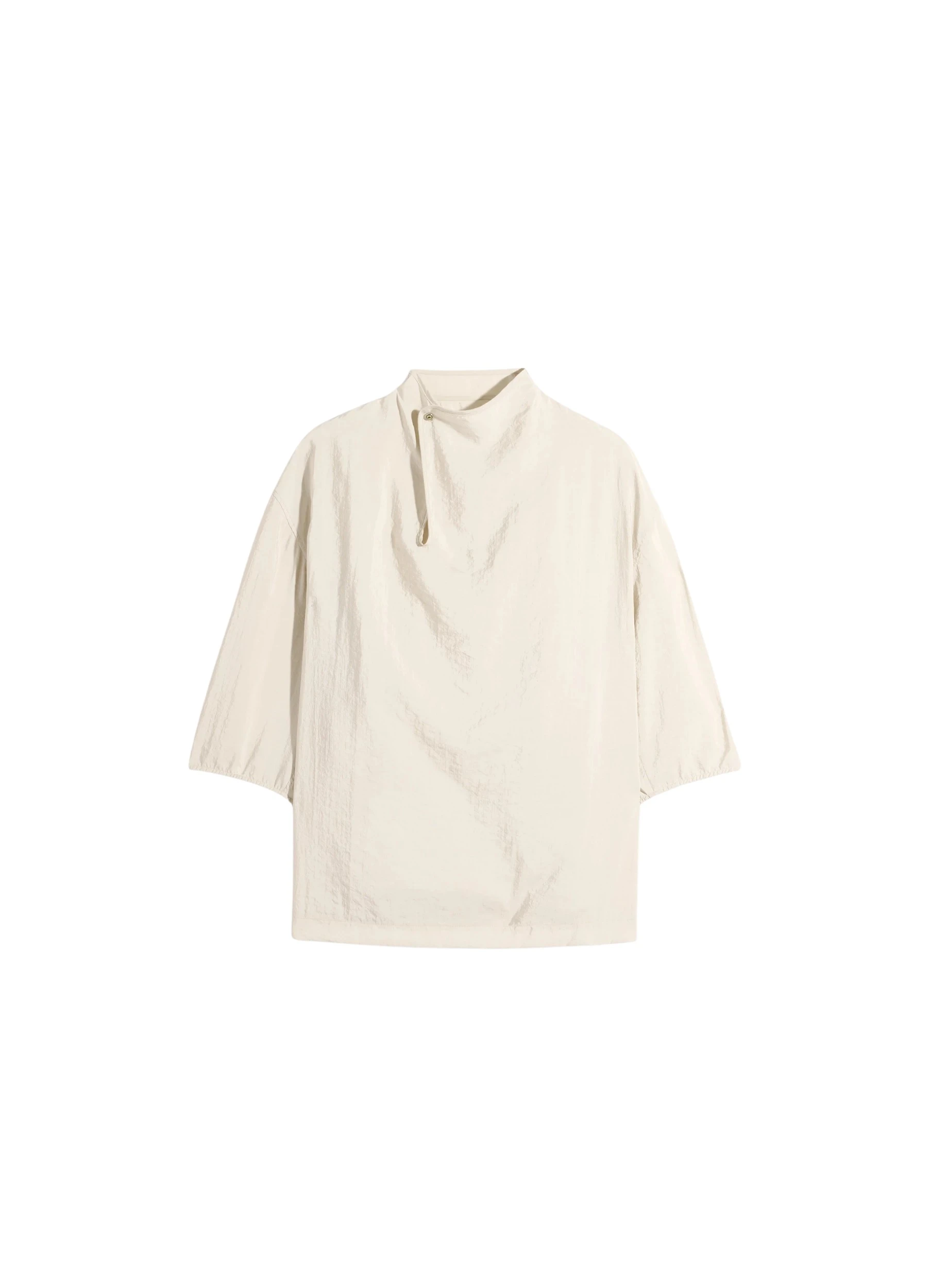 Lemaire-Soft-Collar-Top-in-Dry-Silk-coveti69714_nobg Lemaire Soft Collar Top in Dry Silk - Tops - Parisian Minimalist Luxury at Coveti