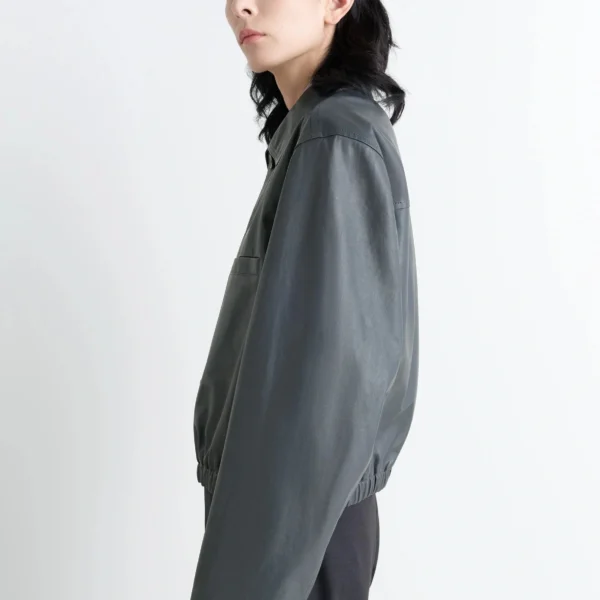 Lemaire Soft Leather Blouson - Jackets - Parisian Minimalist Luxury at Coveti
