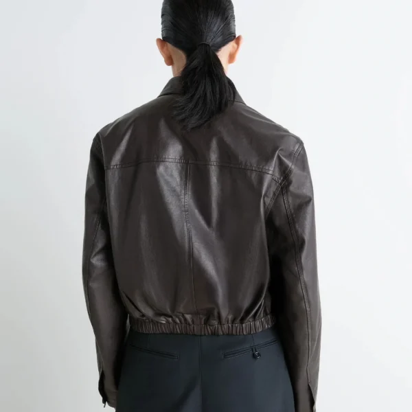 Lemaire Soft Leather Blouson - Jackets - Parisian Minimalist Luxury at Coveti