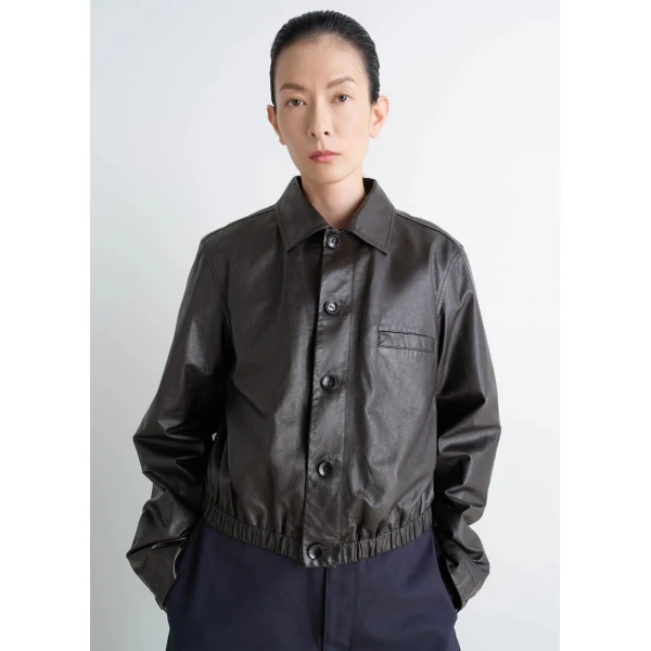Lemaire Soft Leather Blouson Jacket, view 3
