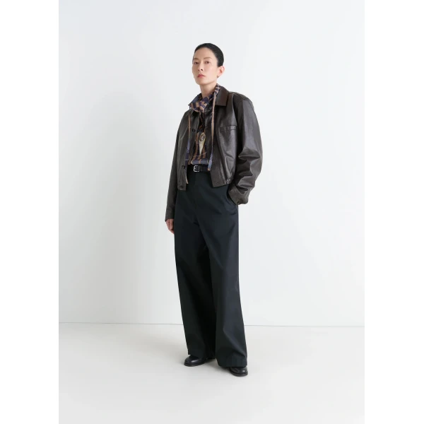 Lemaire Soft Leather Blouson Jacket, view 4