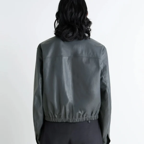 Lemaire Soft Leather Blouson - Jackets - Parisian Minimalist Luxury at Coveti