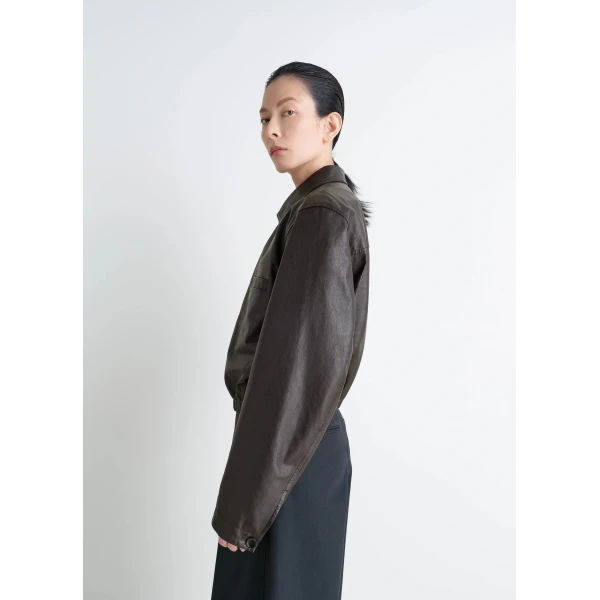 Lemaire Soft Leather Blouson Jacket, view 6