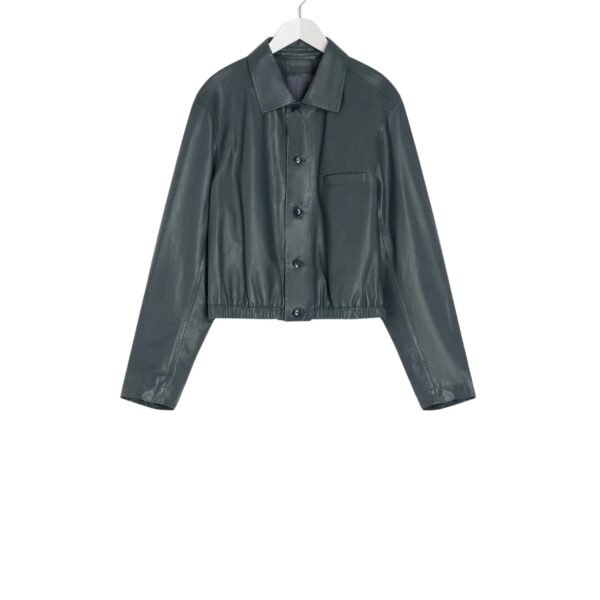 Lemaire Soft Leather Blouson - Jackets - Parisian Minimalist Luxury at Coveti