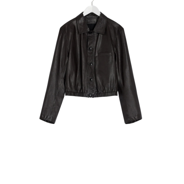 Lemaire Soft Leather Blouson - Jackets - Parisian Minimalist Luxury at Coveti