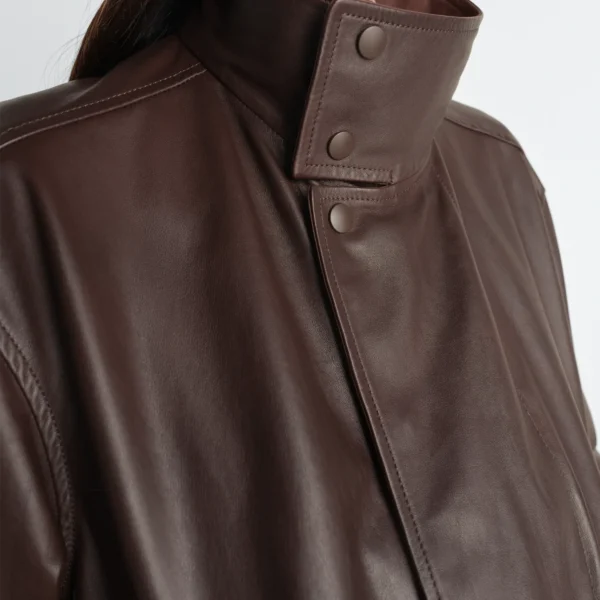 Lemaire Soft Leather Blouson in Leather - Jackets - Parisian Minimalist Luxury at Coveti