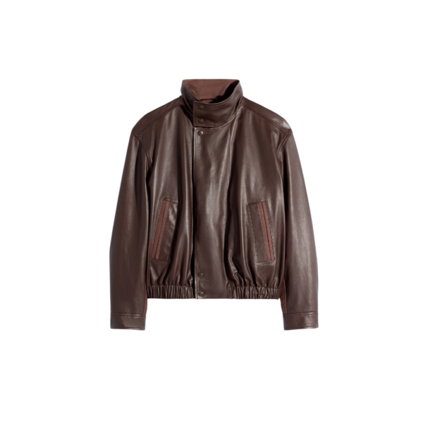 Lemaire Soft Leather Blouson in Leather - Jackets - Parisian Minimalist Luxury at Coveti