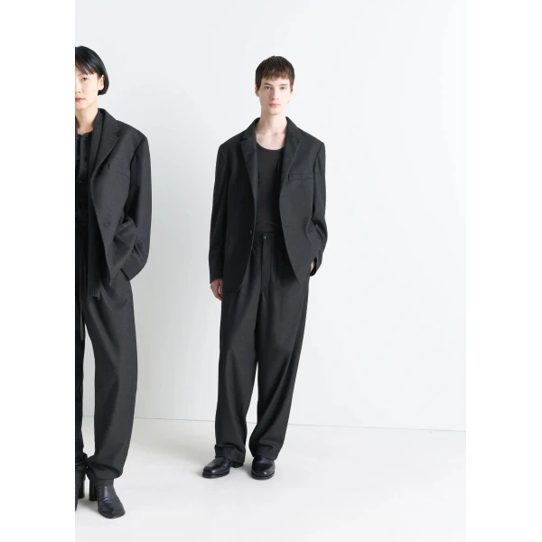 Lemaire Soft Single Breasted Jacket in Cashmere, view 3