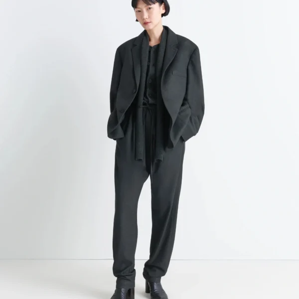 Lemaire Soft Single Breasted Jacket in Cashmere - Jackets - Parisian Minimalist Luxury at Coveti