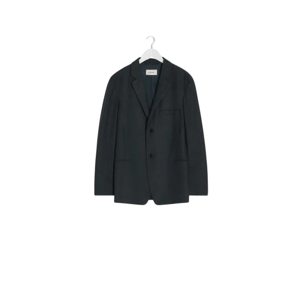 Lemaire Soft Single Breasted Jacket in Cashmere - Jackets - Parisian Minimalist Luxury at Coveti