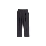 Lemaire Soft Tailored Pants in Wool Crepe - Pants - Parisian Minimalist Luxury at Coveti