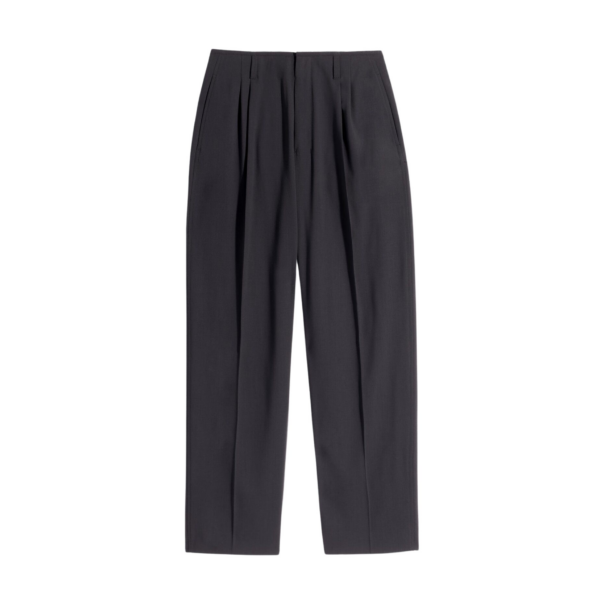 Lemaire Soft Tailored Pants in Wool Crepe - Pants - Parisian Minimalist Luxury at Coveti