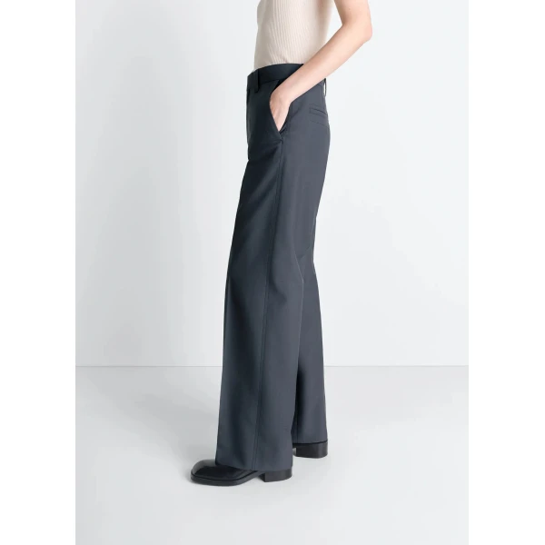 Lemaire Straight Tailored Pants in Polywool, view 2