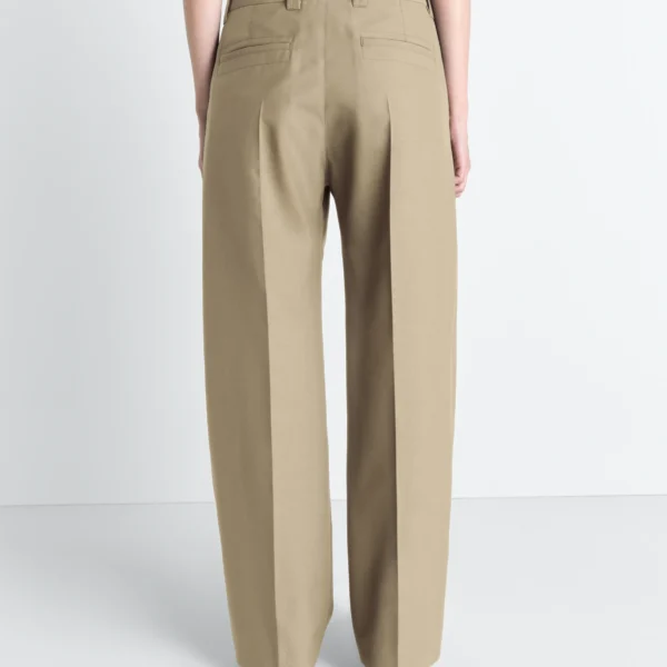 Lemaire Straight Tailored Pants in Polywool - Pants - Parisian Minimalist Luxury at Coveti