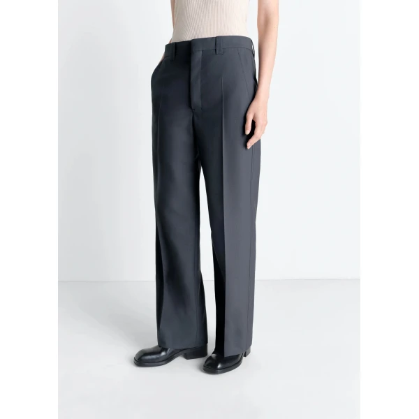 Lemaire Straight Tailored Pants in Polywool, view 3