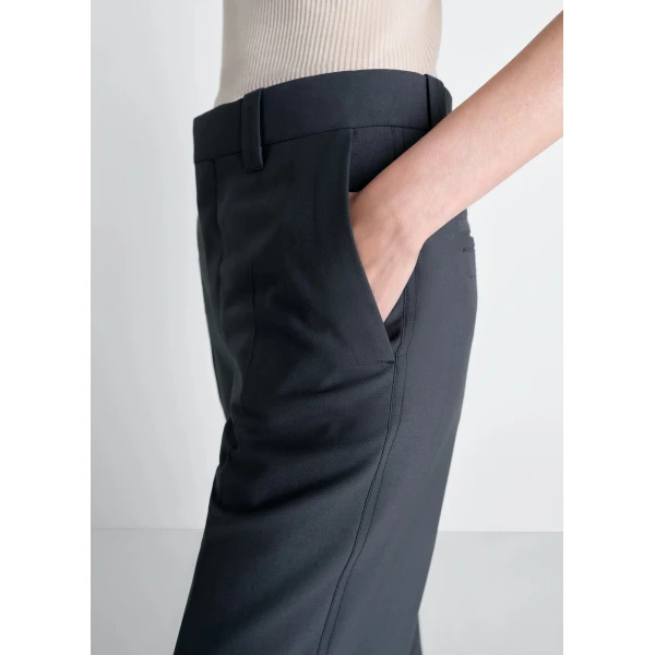 Lemaire Straight Tailored Pants in Polywool, view 5