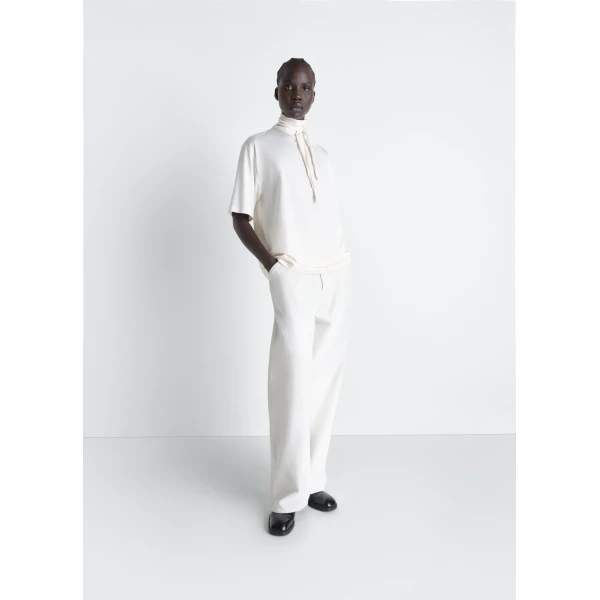 Lemaire T-shirt with Foulard in Jersey Top, view 3