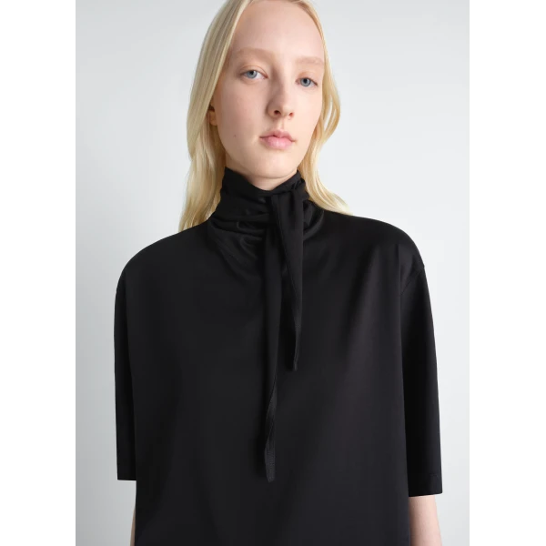 Lemaire T-shirt with Foulard in Jersey Top, view 4