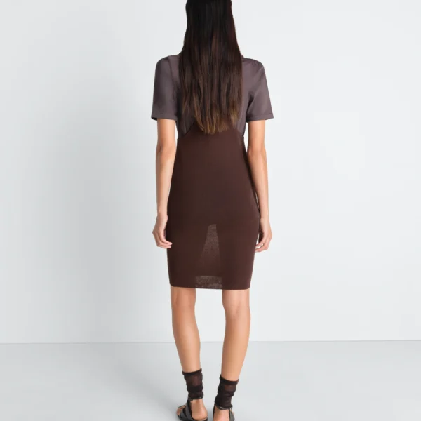 Lemaire Tank Top Mini Dress in Viscose Crepe - Dresses - Parisian Minimalist Luxury at Coveti