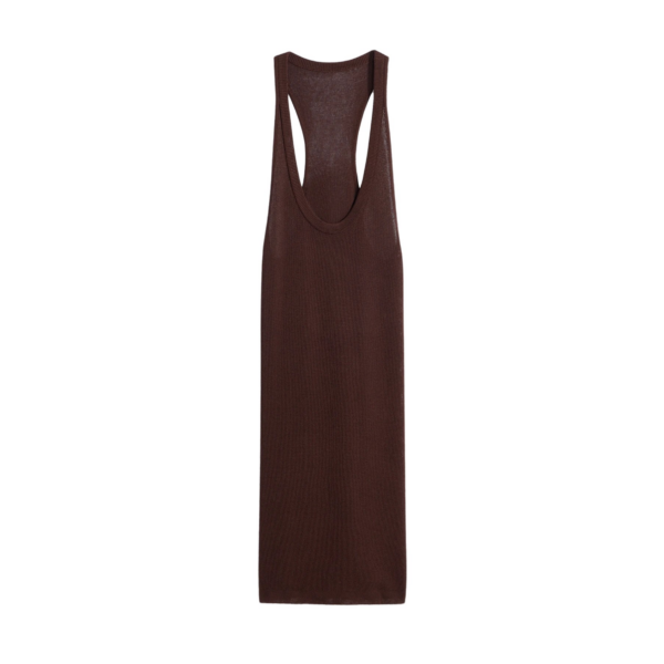 Lemaire Tank Top Mini Dress in Viscose Crepe - Dresses - Parisian Minimalist Luxury at Coveti