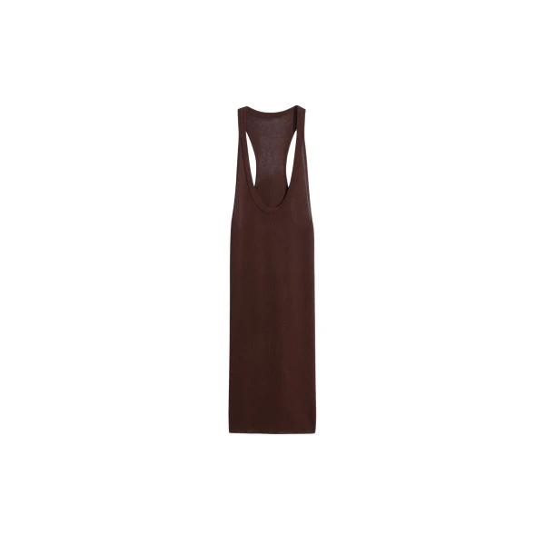 Lemaire Tank Top Mini Dress in Viscose Crepe - Dresses - Parisian Minimalist Luxury at Coveti