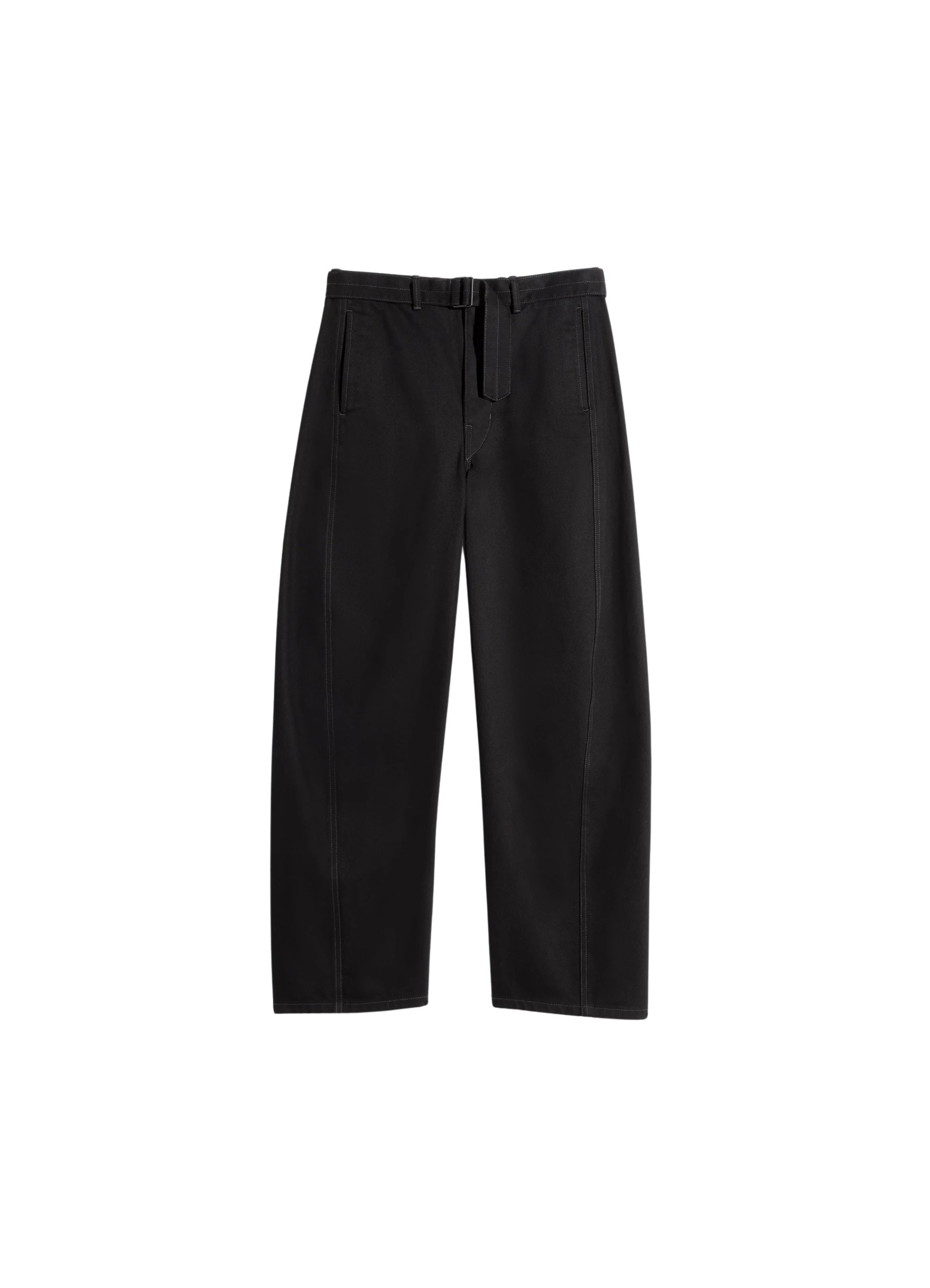 Lemaire Twisted Belted Pants in Denim